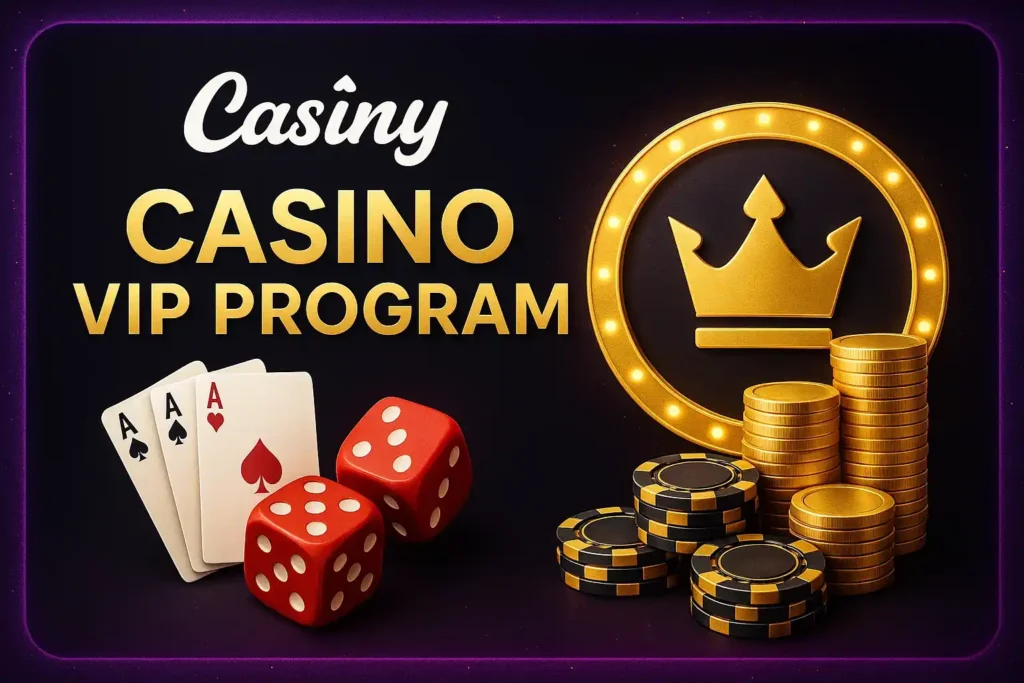 Casiny Casino VIP Program for Loyal Australian Players