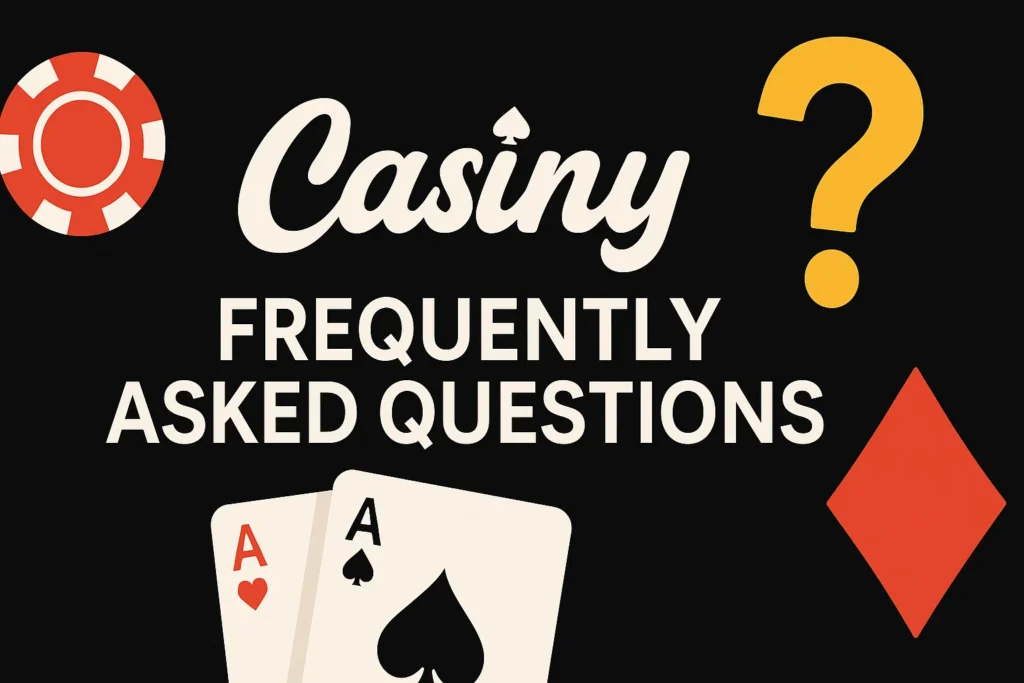 Frequently Asked Questions (FAQ) about Online Casino Casiny in Australia
