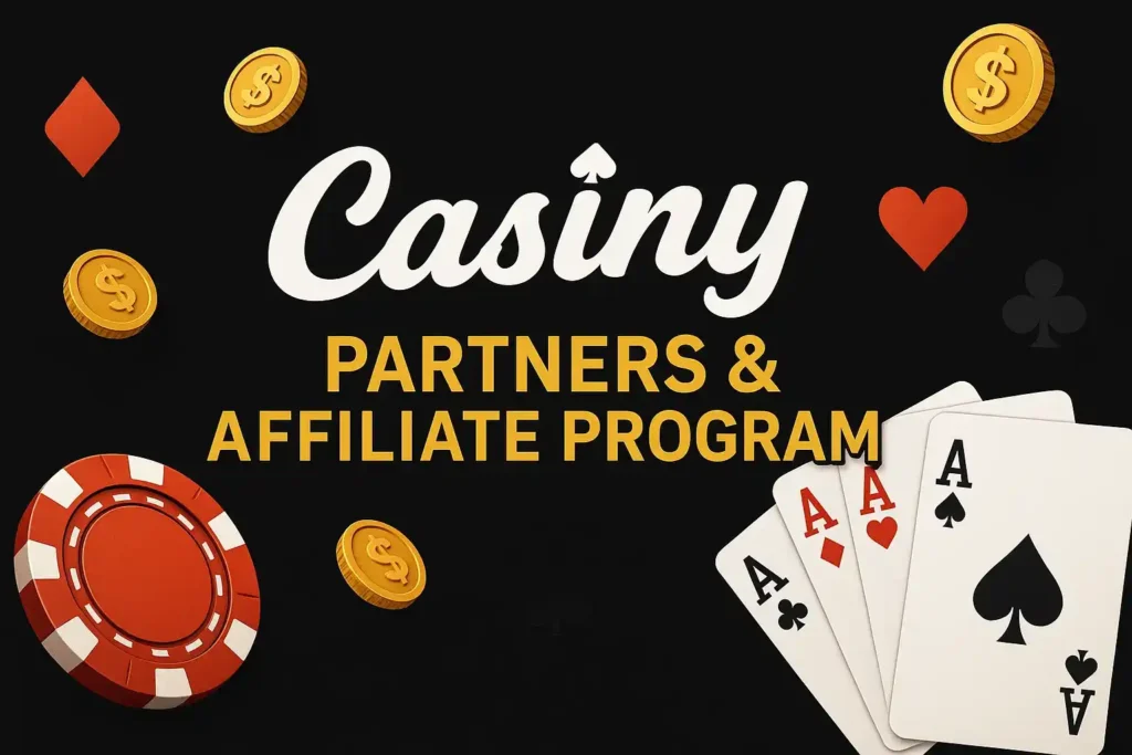 Casiny Casino Partners and Affiliate Program in Australia