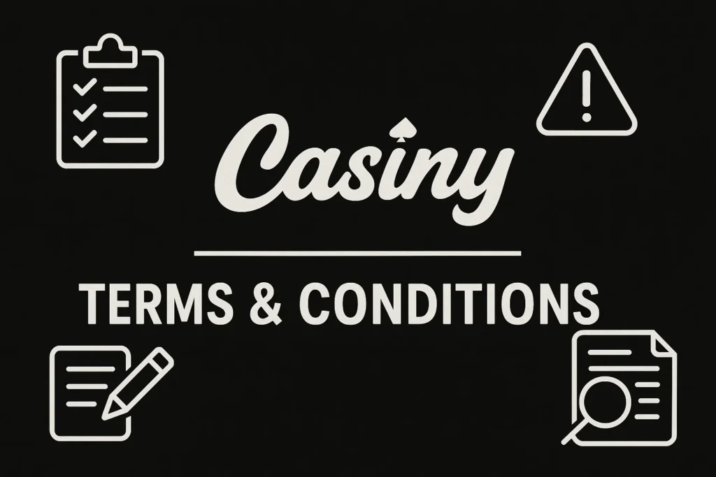 Overview of the Online Casino Casiny Terms and Conditions in Australia